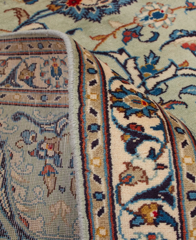 Adorn Hand Woven Rugs Persian Kashan 9' 3" x 12' 3" Area Rug