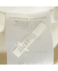 Pre-Owned Alexander Mcqueen Women's White Cotton Midi Skirt