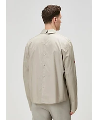 Pcfg Men's Cotton Patch-Detail Woven Shirt