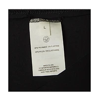 Pre-Owned The Row Women's Black Jersey V-Neck Mini Dress