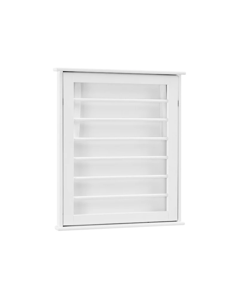 Danya B Folding Wall Mounted Drying Rack - White