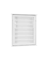 Danya B Folding Wall Mounted Drying Rack - White