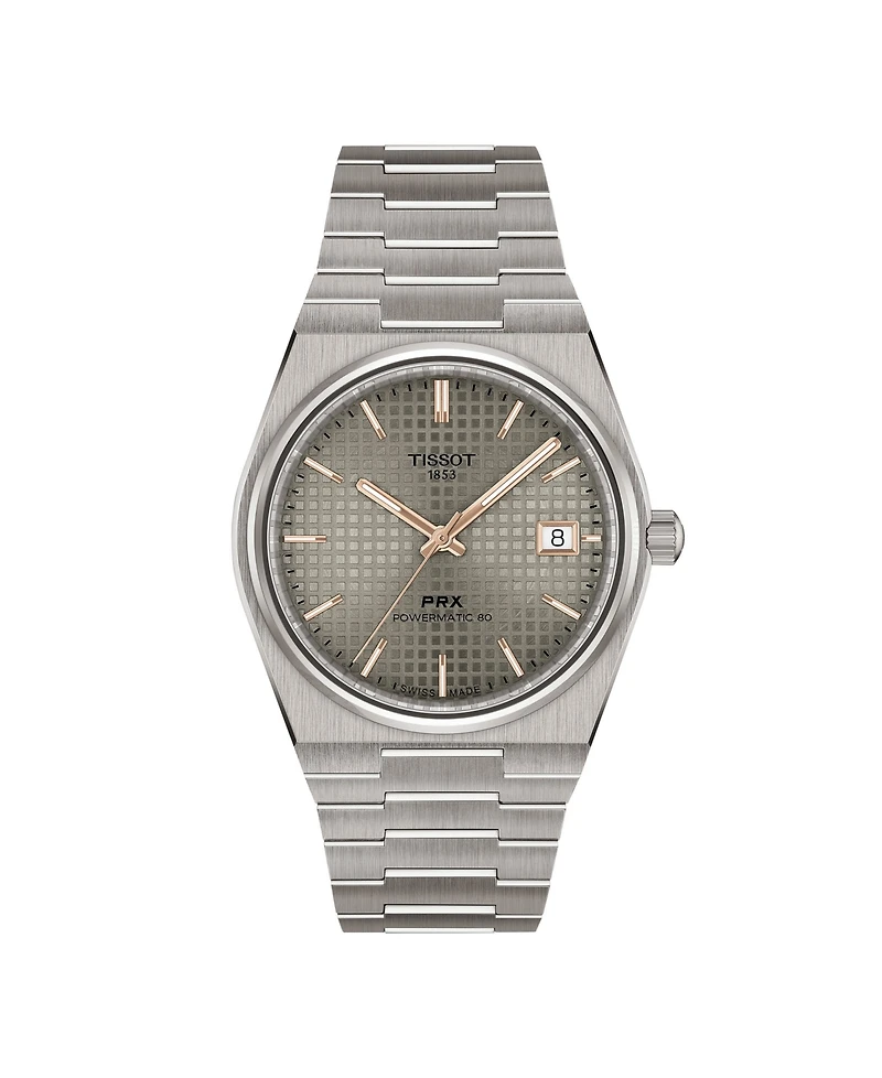 Tissot Unisex Gray Titanium Bracelet Watch