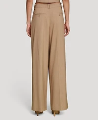 Avec Les Filles Women's High-Rise Wide Leg Trousers
