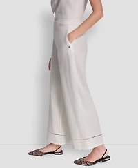 Dkny Jeans Women's High Rise Pull-On Ankle Pants