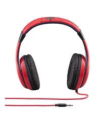 eKids Spiderman Volume-Limiting Kids Wired Headphones