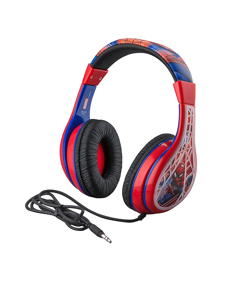 eKids Spiderman Kids Wired On-Ear Headphones
