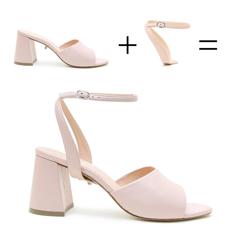 Alterre Women's Twiggy Brown Snake Customizable Loop Sandal