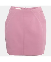 Pre-Owned Marni Women's Pink Cotton Mini Skirt