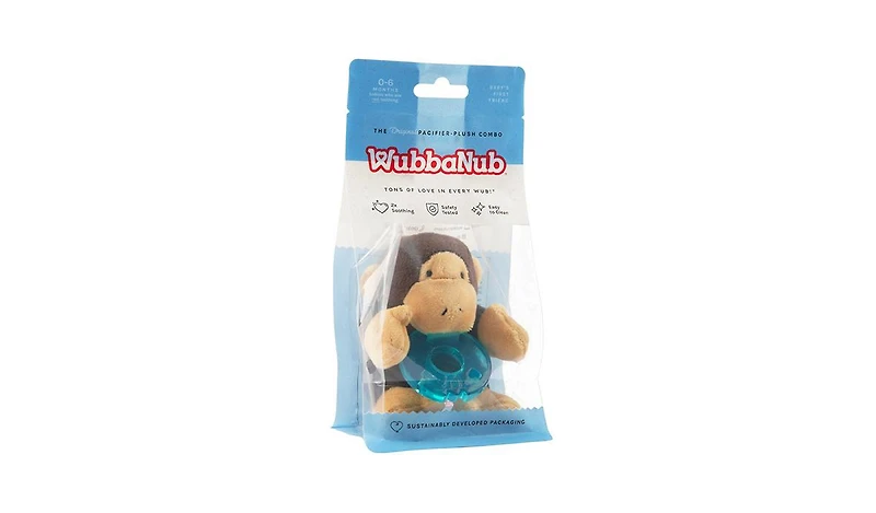 WubbaNub Baby Monkey Pacifier