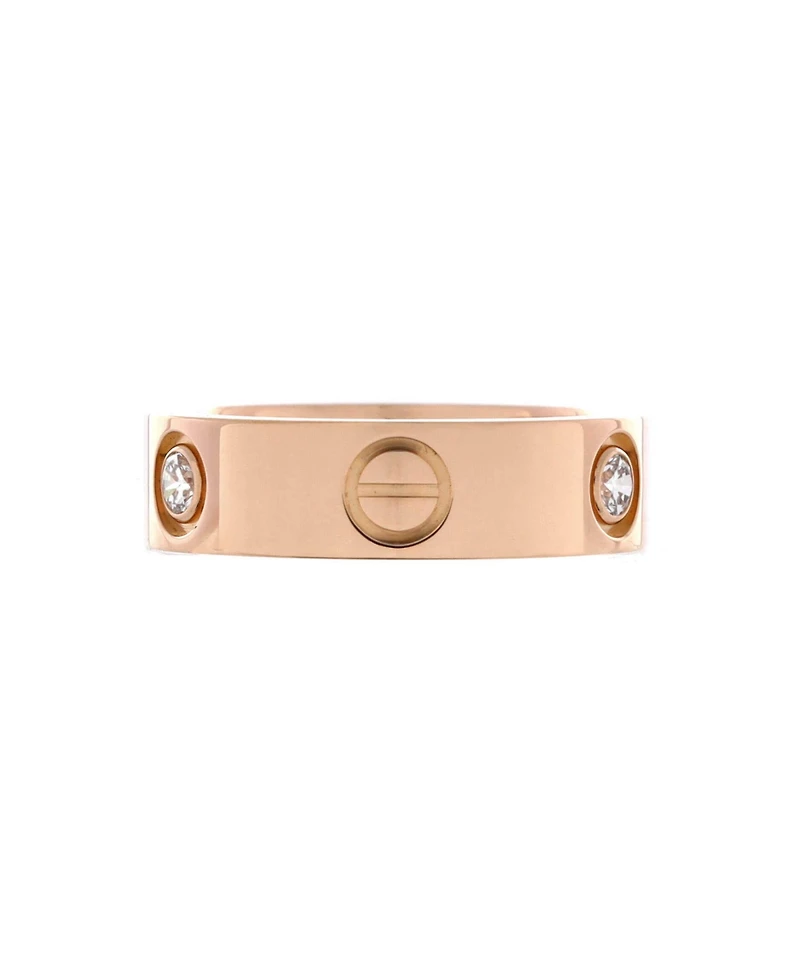 Pre-Owned Cartier Love 3 Diamonds Band Ring