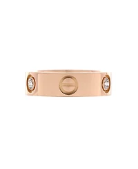 Pre-Owned Cartier Love 3 Diamonds Band Ring