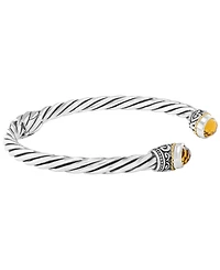 Effy Collection Citrine Bangle Bracelet (2-1/10 ct. t.w.) in Sterling Silver