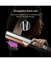 Special Edition Dyson Airstrait Hair Straightener | Strawberry Bronze/Blush Pink