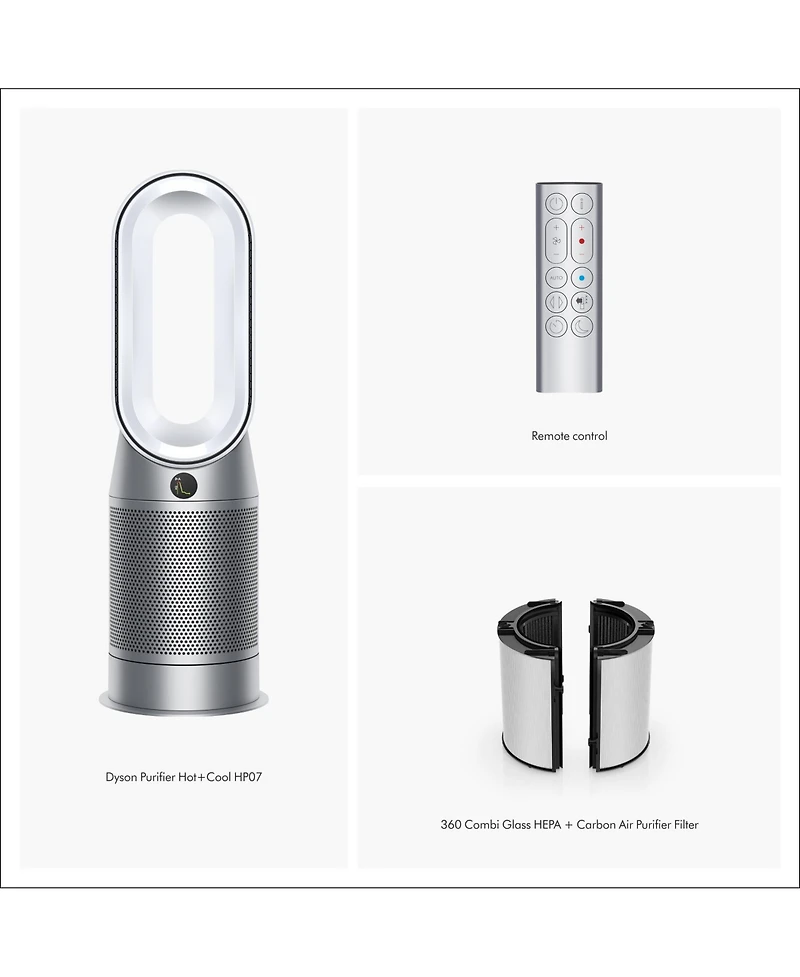 Dyson Purifier Hot+Cool Gen1 HP10 | White/Silver