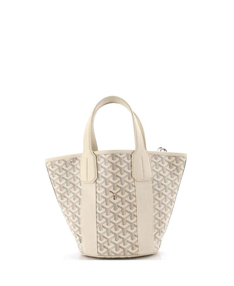 Pre-Owned Goyard Pm Belharra Tote Coated Canvas