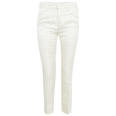 Pre-Owned Zadig & Voltaire Women's Star Pist Jacquard Straight Leg Trousers