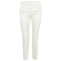 Pre-Owned Zadig & Voltaire Women's Star Pist Jacquard Straight Leg Trousers