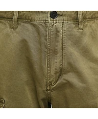 Pre-Owned Zadig & Voltaire Men's Green Cotton Pargo Cargo Pants