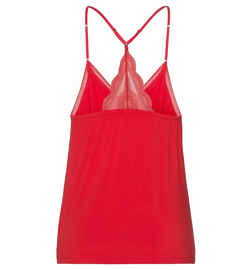 Lascana Women's Lace Back Pajama Top