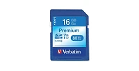 Verbatim 96808 16GB Premium Uhs-i V10 U1 Class 10 Sdhc Memory Card