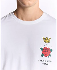 Lyle & Scott Men's Rose And Crown Graphic T-shirt