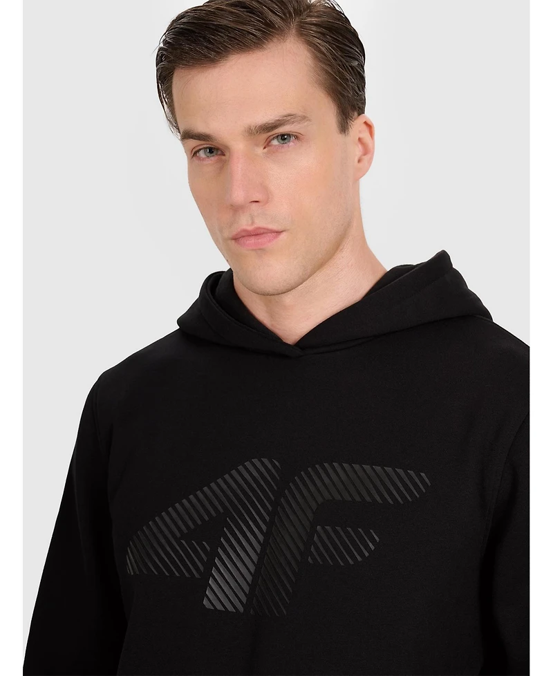 4F Men's non-zip hooded sweatshirt