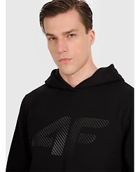 4F Men's non-zip hooded sweatshirt