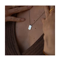 Mantra I Am The Storm Note To Self Necklace Yellow Gold