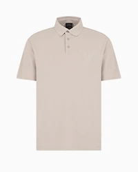 A|X Armani Exchange Men's Short Sleeve Eagle Graphic Polo Shirt