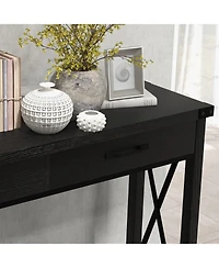 Gaomon Console Table with Storage Industrial Drawers-43 Entryway, Narrow Long Sofa Living Room, Couch, Hallway, Foyer, Kitchen Counter