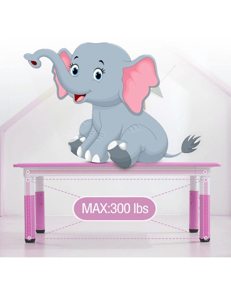 Gaomon Kids Table and Chairs, Children Activity Table for Daycare, Classroom, Home