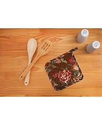 C&F Home Vintage Floral Bloom Quilted Potholder w/ Hanging Loop 8" x 8"