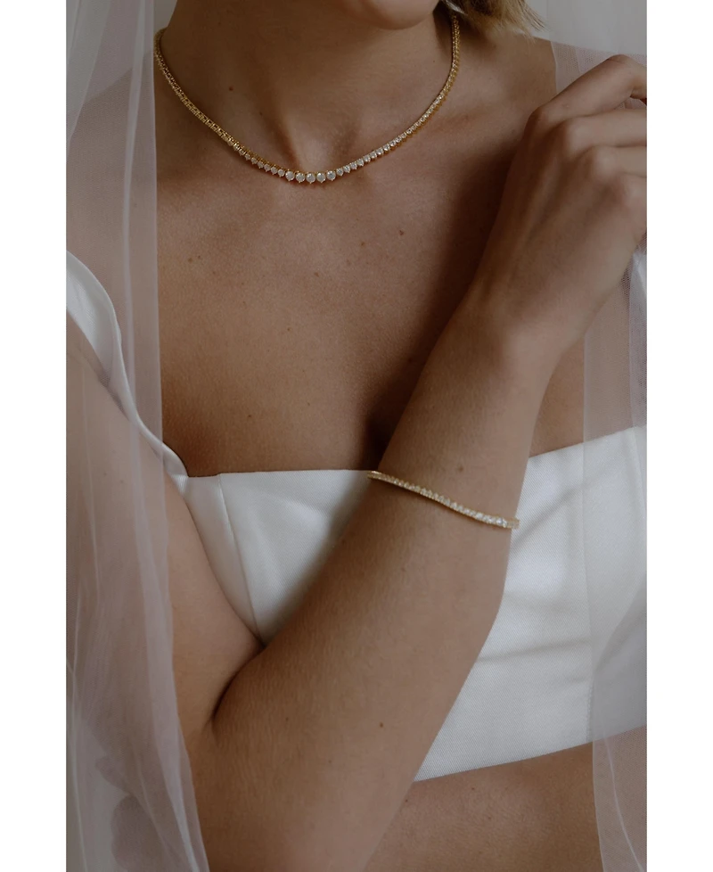 Untamed Petals Vanderbilt Crystal Bracelet