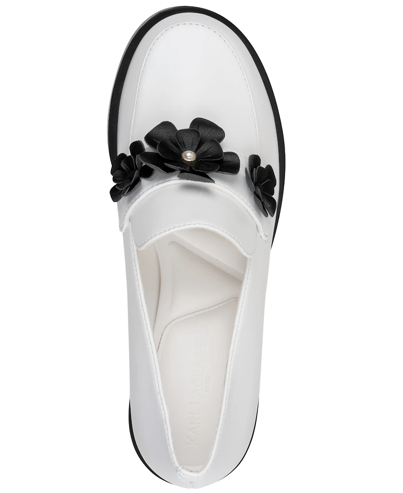 Karl Lagerfeld Paris Women's Camilia Fleur Loafers