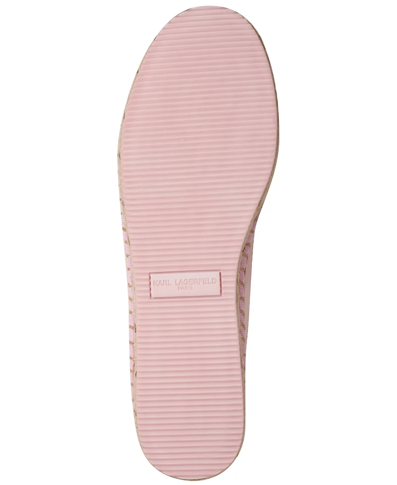 Karl Lagerfeld Paris Women's Michaela Espadrille Flats