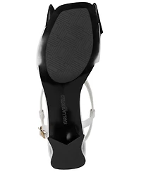 Karl Lagerfeld Paris Women's Suttyn Buckle Sandals