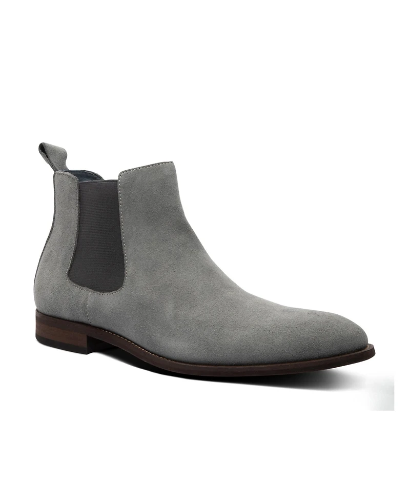 Blake McKay Men's York Dress Casual Suede Chelsea Boots