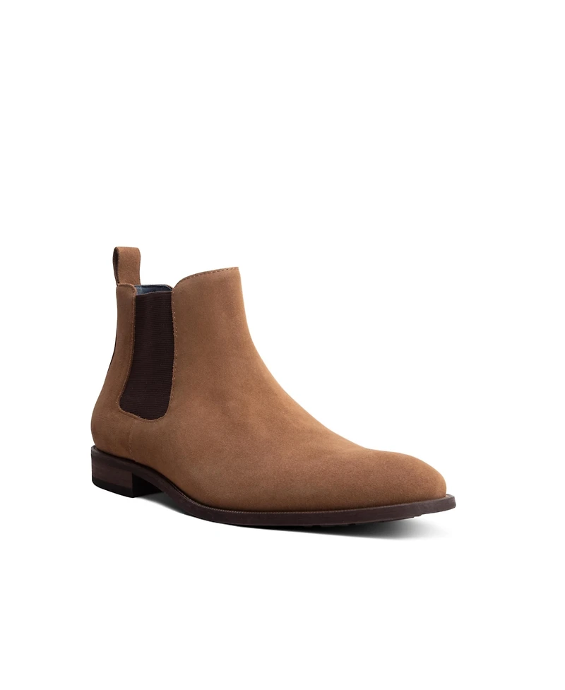 Blake McKay Men's York Dress Casual Suede Chelsea Boots