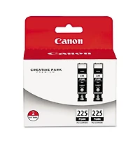 Canon 4530B007 (Pgi-225) Ink - Black (2/Pack)