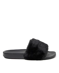 Dearfoams EcoCozy Women's Faux Shearling Slide Sandal