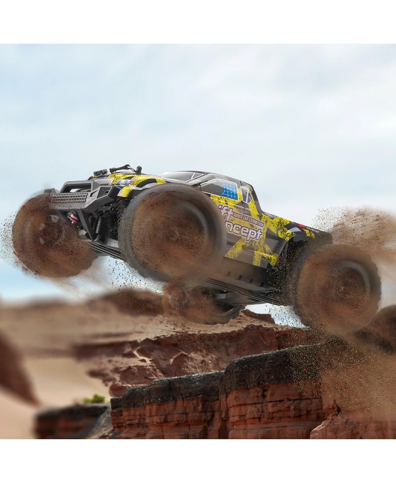 Hongge Rc Car 1:18 Scale 4WD Off-Road High-Speed Racing Truck