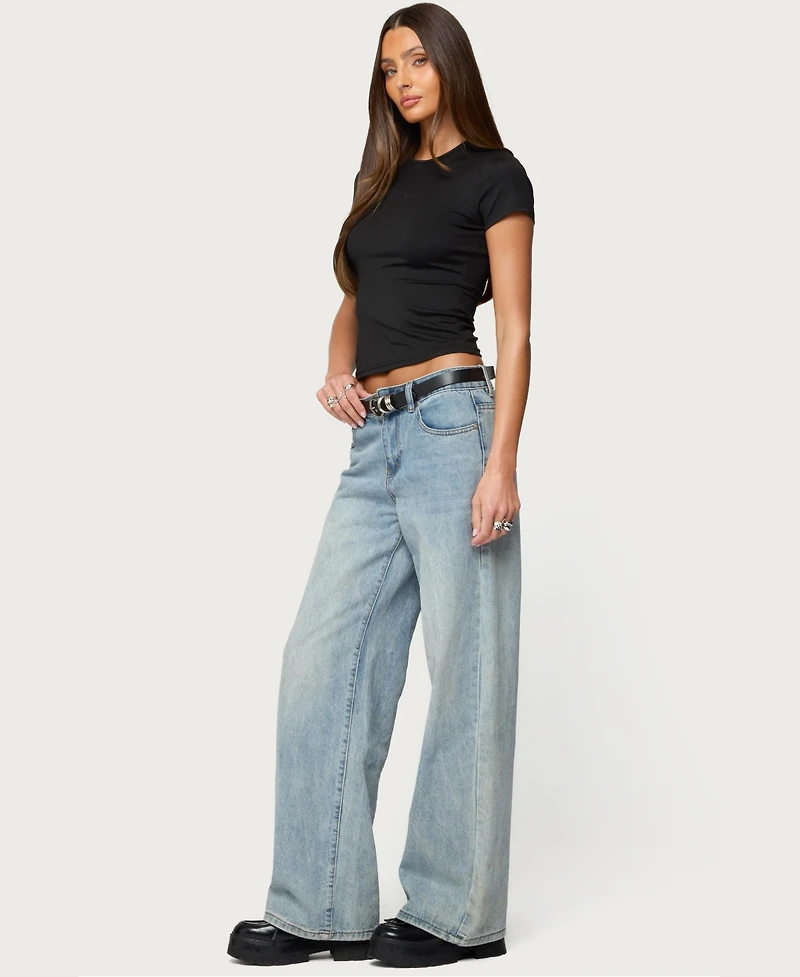 Edikted Women's Tay Short Sleeve Top