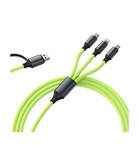 3P Experts Bold Dual 4 N 1 Charging Cable