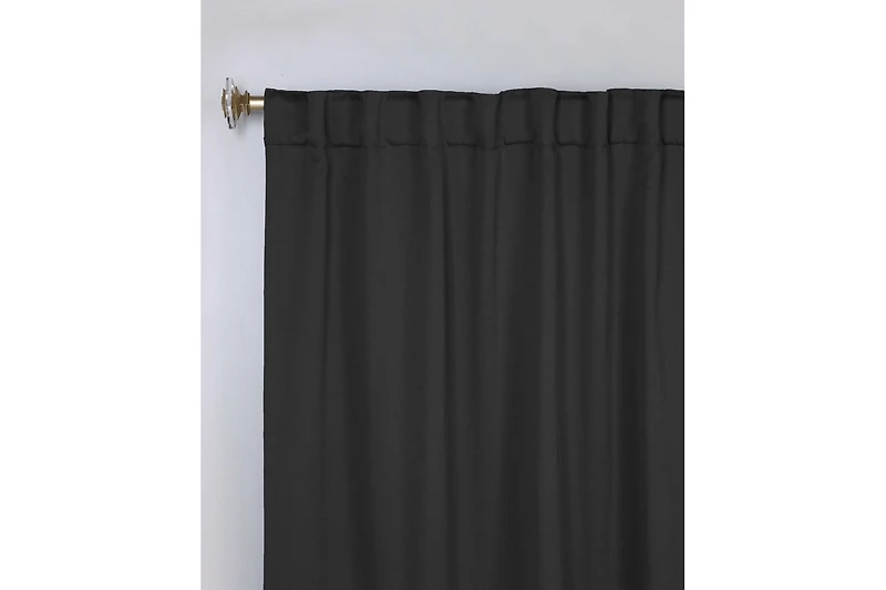 Superior Solid Classic Modern Blackout Curtain Set ,42" x 108" (Set of 2)