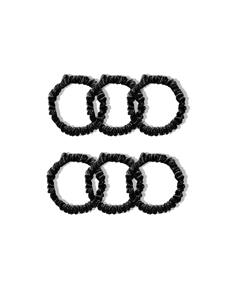 Drowsy Skinny Scrunchie 6 Set