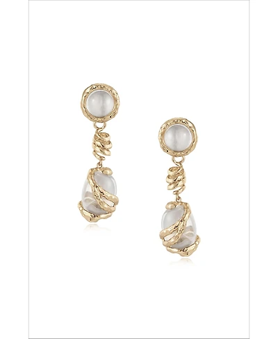 Retro Chic Aeolian Whispers Dangle Earrings