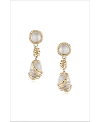 Retro Chic Aeolian Whispers Dangle Earrings
