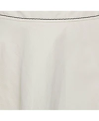 Pre-Owned Stella Mccartney Women's Off-White Cotton Blend Flounce Knee-Length Skirt