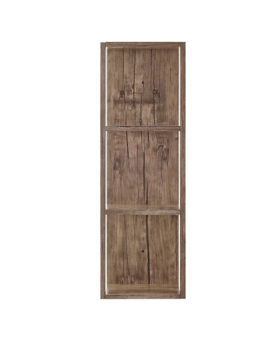 Danya B Recife Vertical Three-Tier Cube Wall Shelf